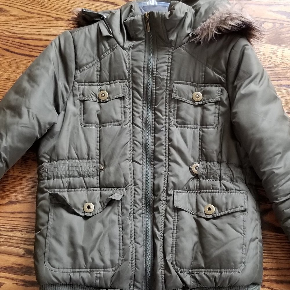 Army green jacket